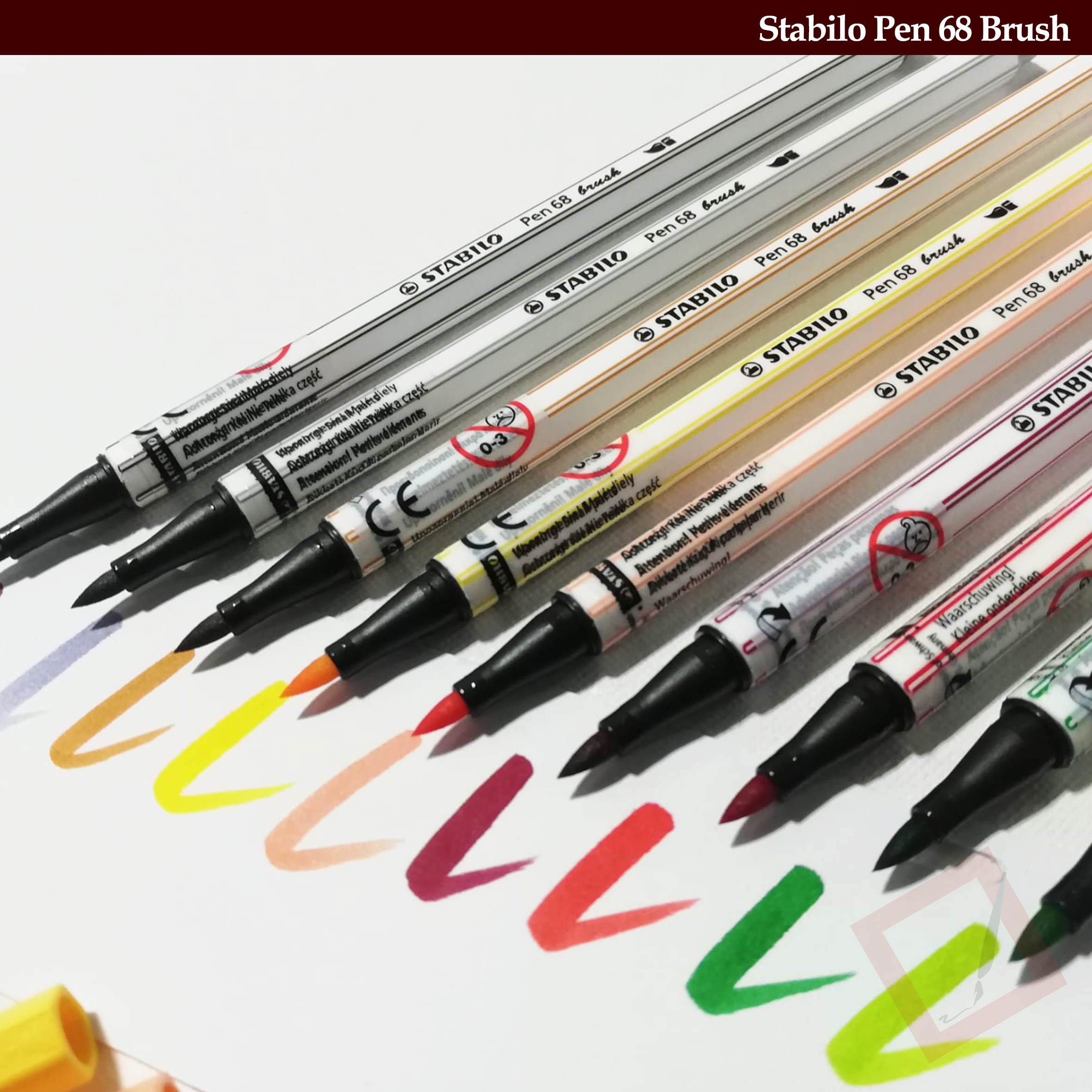 Pen 68 brush Stabilo – PRECISE