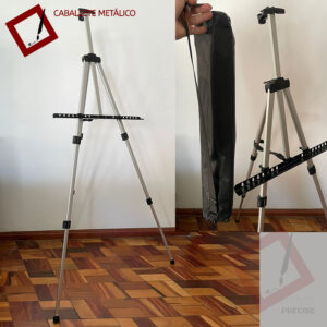 Caballete Metálico Portátil PLATEADO