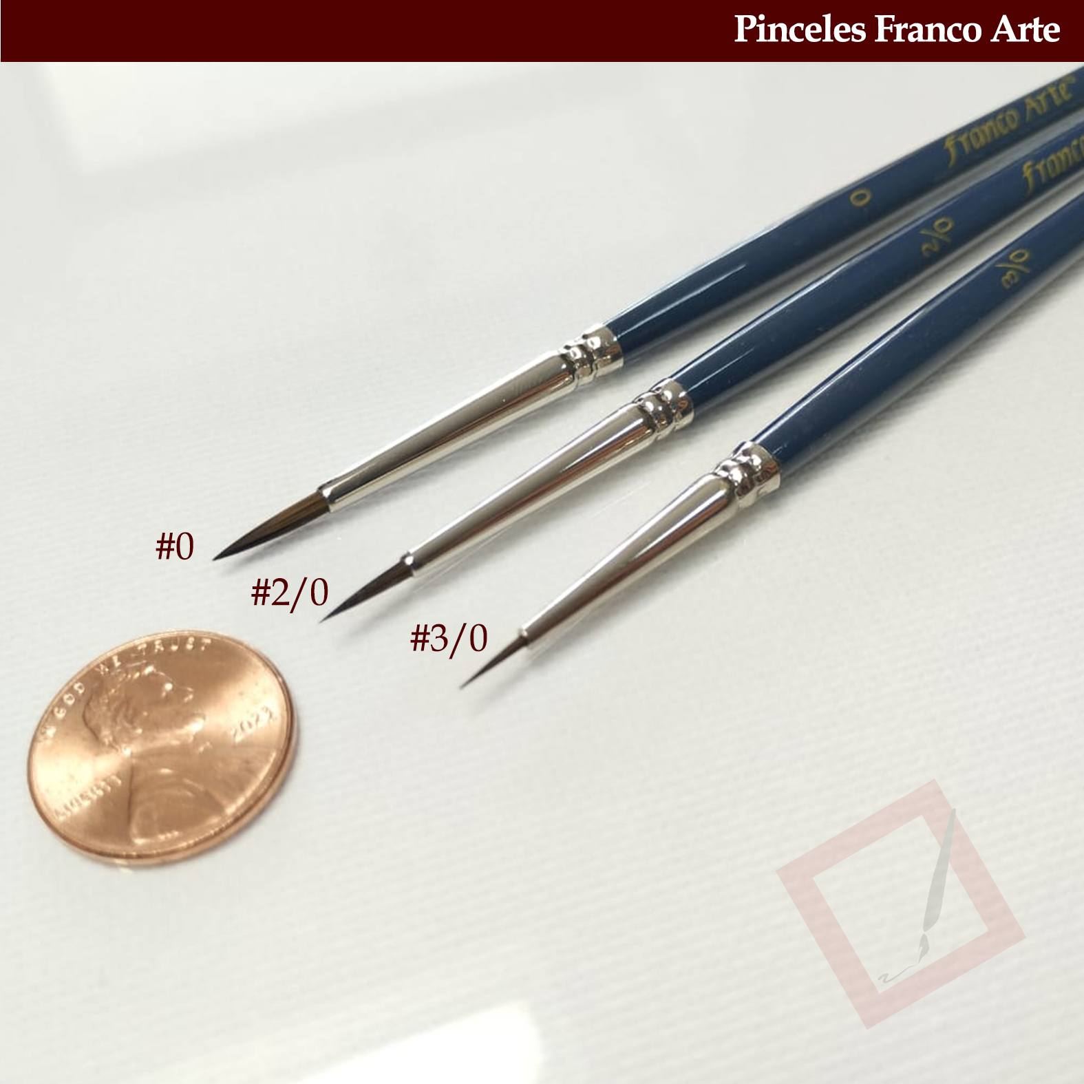 Pincel Delineador Franco Arte – PRECISE