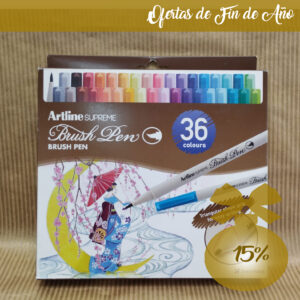 Brush Marker Caja x36