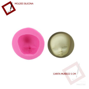 Molde Silicona carita
