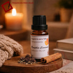 Escencia para velas 10ml PUMPKIN CINNAMON