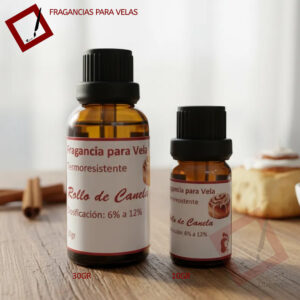 Escencia para velas 10ml ROLLO DE CANELA