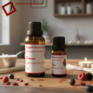 Escencia para velas 10ml BERRIES