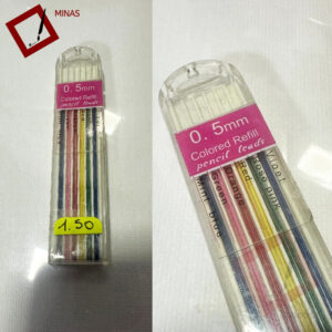 Minas 0.5mm Colores