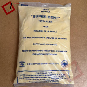 Yeso Piedra 1 kilo (súper fuerte)