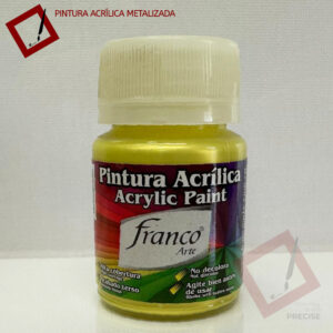 Acrílico Metalizado AMARILLO Franco Art 30ml