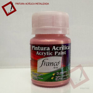 Acrílico Metalizado ORO ROSA Franco Art 30ml
