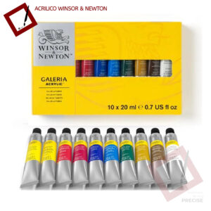 Set x10 Acrílicos Winsor & Newton 20ml