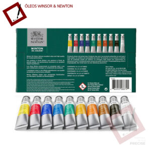 Set x10 Óleos Winsor & Newton 12ml