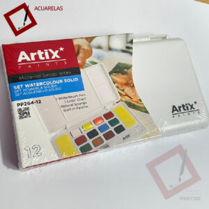 Acuarela Artix 12 colores