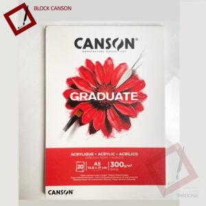 Block Acrílico u Óleo A5 Canson 300gsm