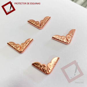 Protector de Esquinas 13mm x4 Oro Rosa