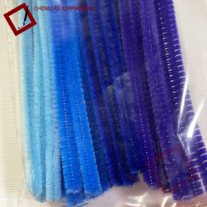 Chenilla Surtida x30 (Azules)